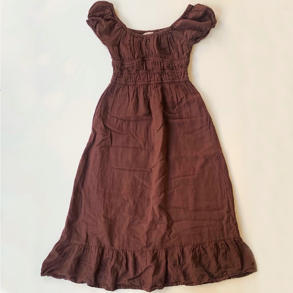 Cottagecore Brown Summer Dress * SOLD*